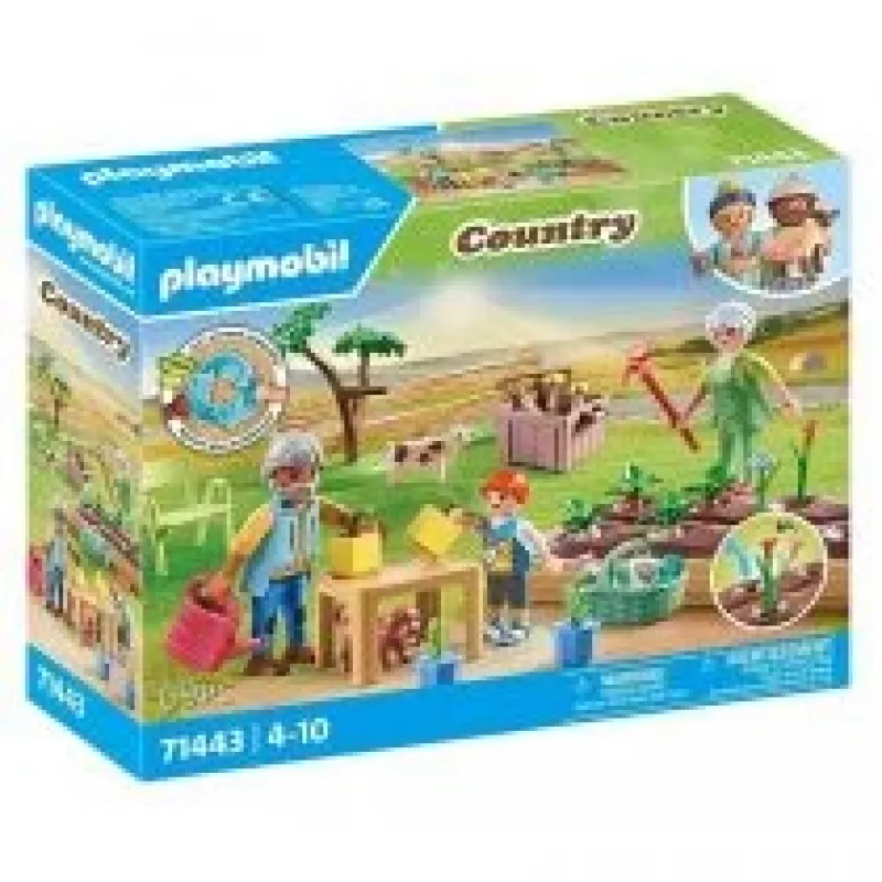 Playmobil 71443 Country: Λαχανόκηπος με παππού και γιαγιά