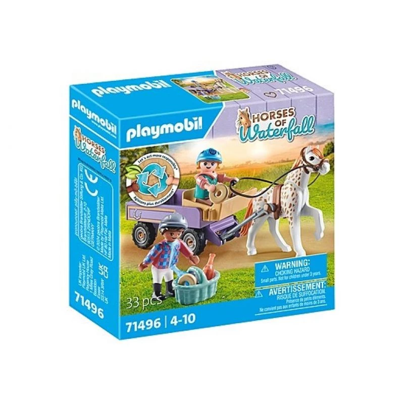 Playmobil 71496 Horses of Waterfall: Άμαξα πόνι