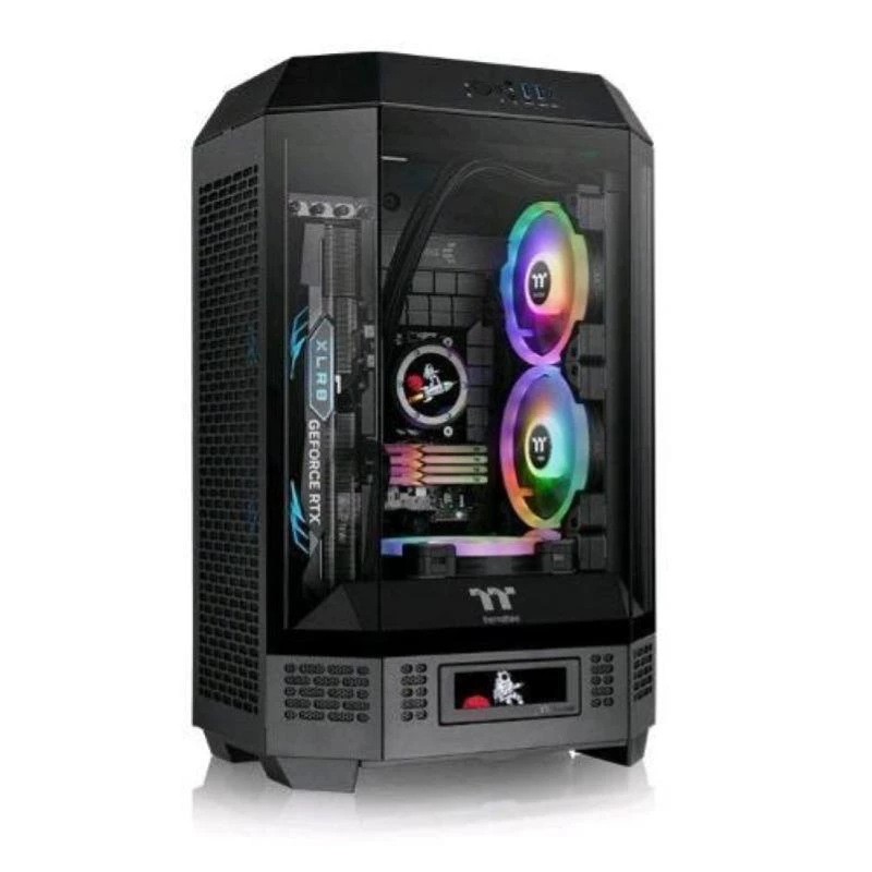 Thermaltake The Tower 300 Black Micro Tower Tempered Glass PC Gaming θήκη