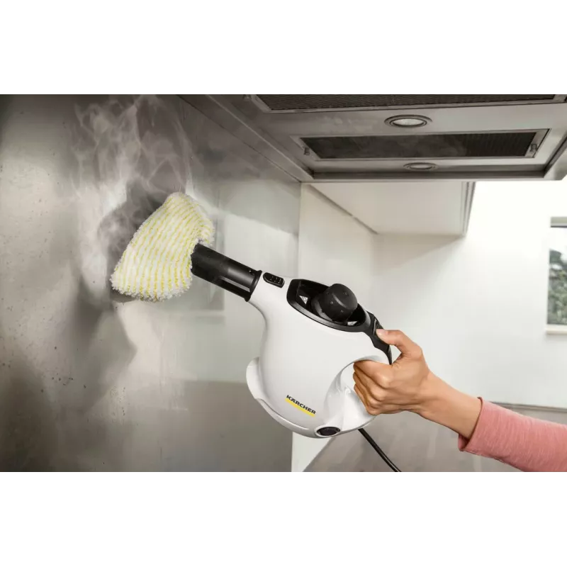 Καθαριστής ατμού Kärcher SC 1 EasyFix Φορητός 1200 W Μαύρο, Λευκό