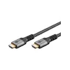 Goobay 65262 Καλώδιο HDMI 3 m HDMI Τύπου A (Standard) Γκρι (65262)