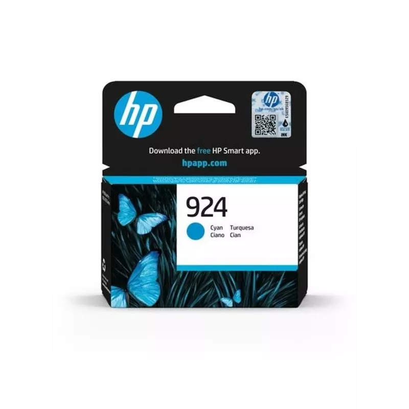HP 924 Cyan Γνήσιο Μελάνι