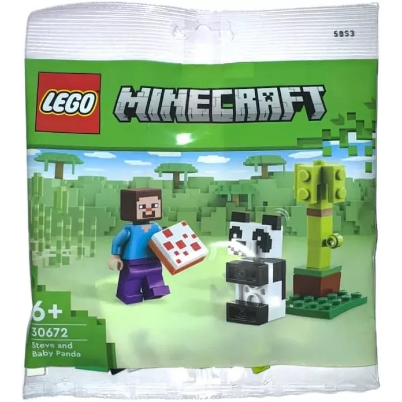 LEGO Minecraft Steve και μωρό πάντα 30672 Polybag