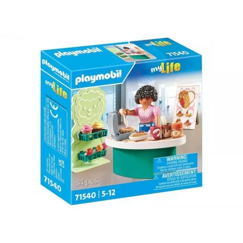 Playmobil 71540 My Life: Στάντ γλυκών