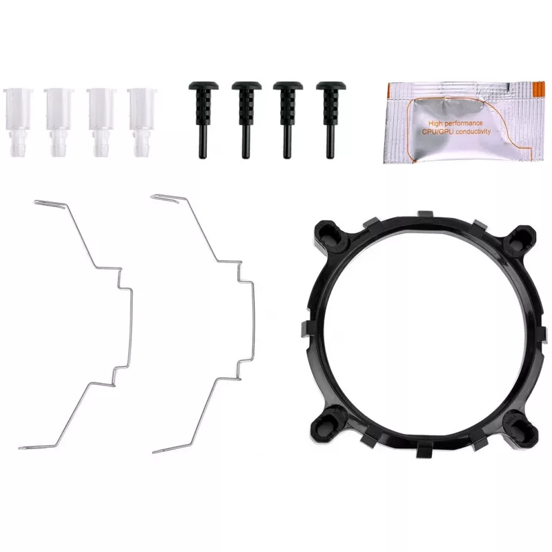 Thermaltake Contac 9 SE Επεξεργαστής αερόψυκτος 9,2 cm Μαύρο. Λευκό