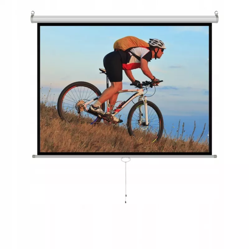 Χειροκίνητη Οθόνη 4:3 ημιαυτόματη 120 244x183cm MS-120 4:3