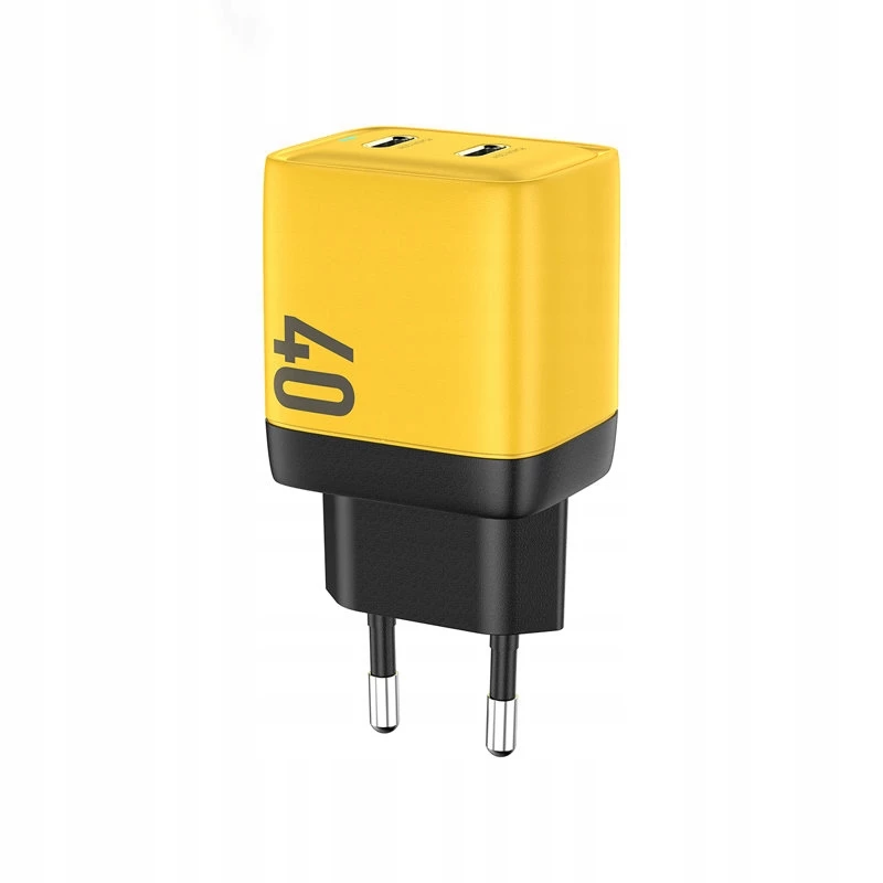 Φορτιστής δικτύου WEKOME WK-WP-U128 2x USB-C GaN Super Fast Charger