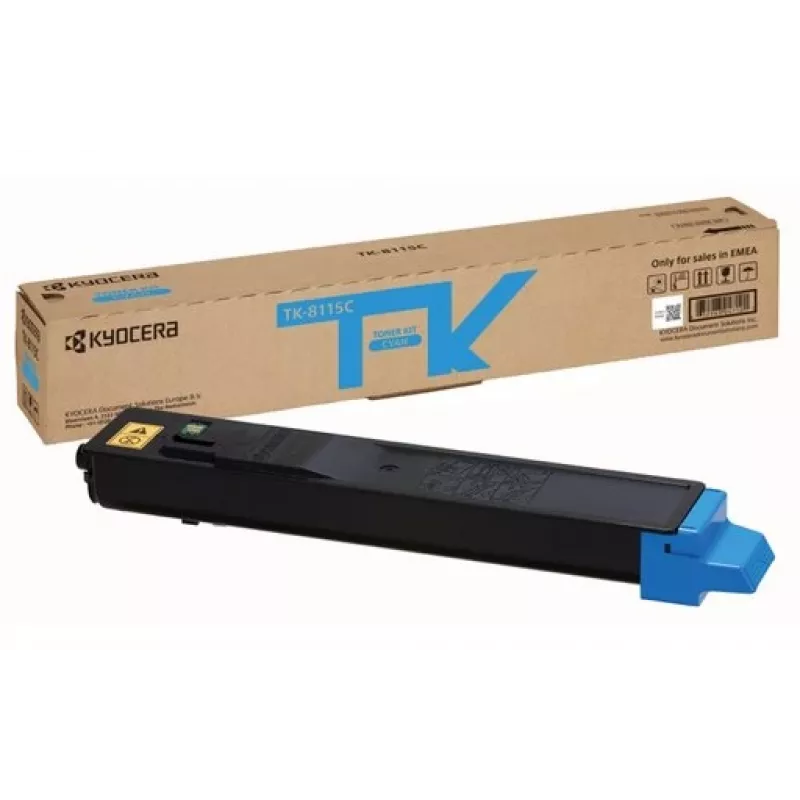 KYOCERA TK-8115C δοχείο τόνερ 1 τεμ. γνήσιο κυανό