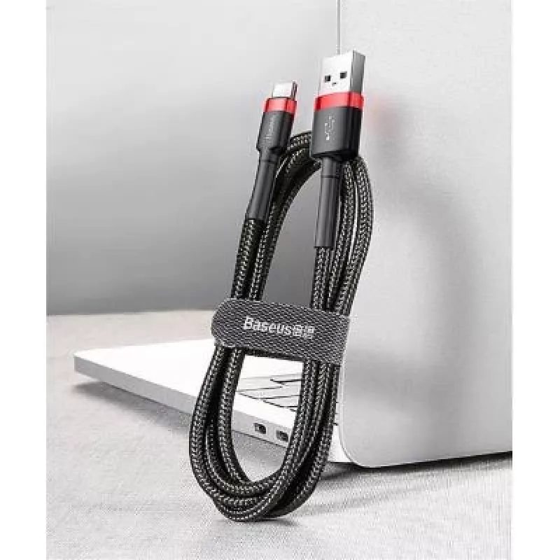Καλώδιο κινητού Baseus Κόκκινο 1m USB A USB C
