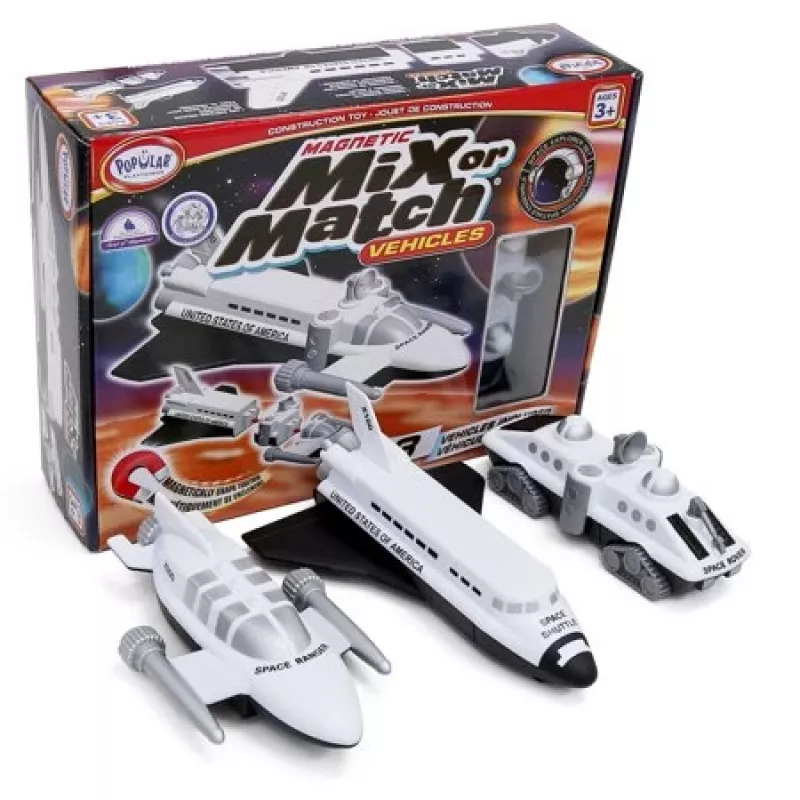 Σετ οχημάτων Popular Playthings Mix or Match Vehicles Space