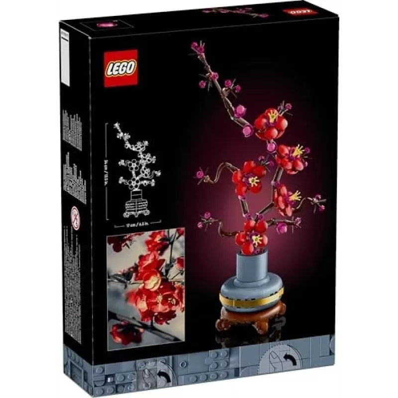 LEGO Icons Σετ διακόσμησης άνθη δαμασκηνιάς 10369, πολύχρωμο