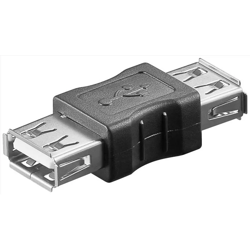 Προσαρμογέας καλωδίου Microconnect USBAFAF USB A Μαύρο