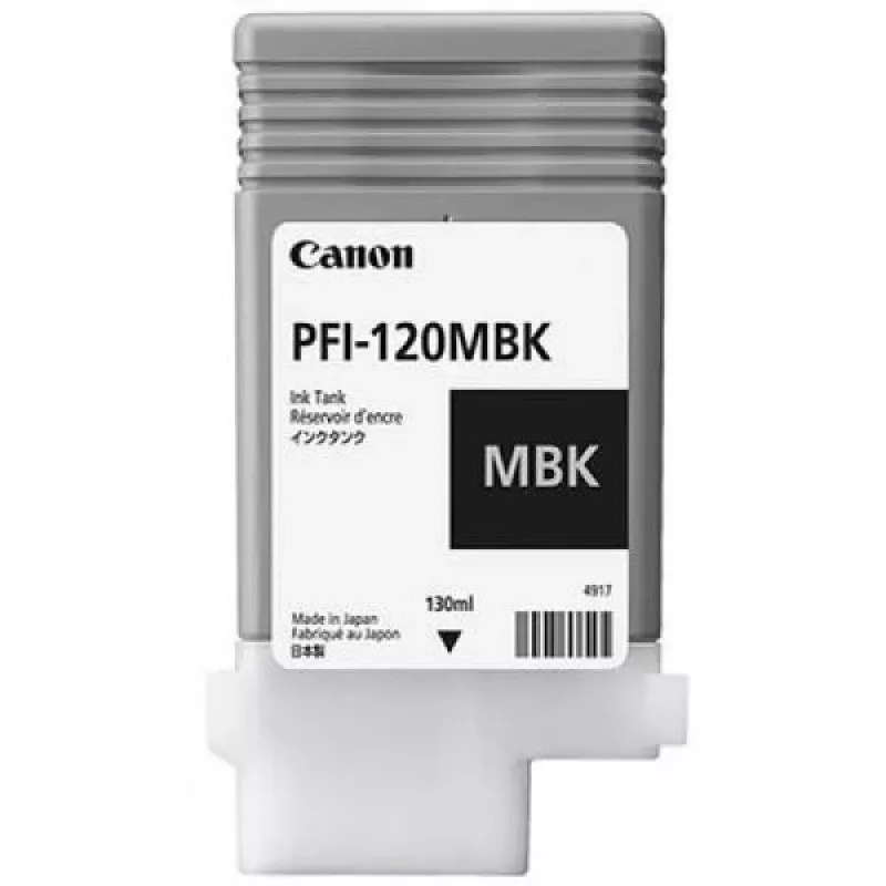 Μελάνι Canon PFI-120MBK 1 τεμ. Γνήσιο Ματ Μαύρο
