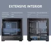 Antec 0-761345-10133-2 Κουτί υπολογιστή Midi Tower Μαύρο Ξύλο