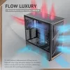 Antec 0-761345-10133-2 Κουτί υπολογιστή Midi Tower Μαύρο Ξύλο