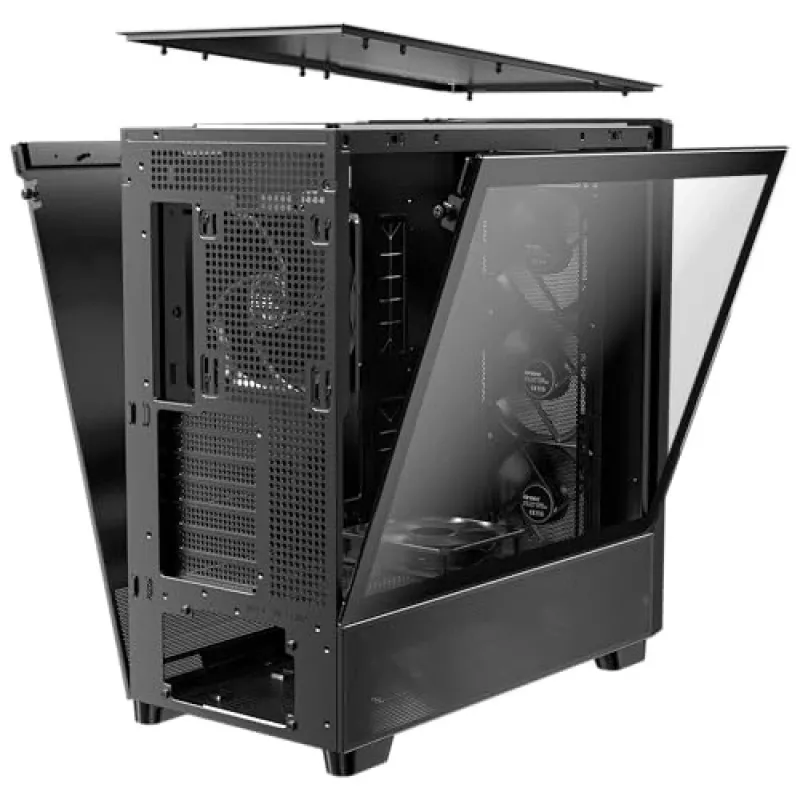 Antec 0-761345-10133-2 Κουτί υπολογιστή Midi Tower Μαύρο Ξύλο