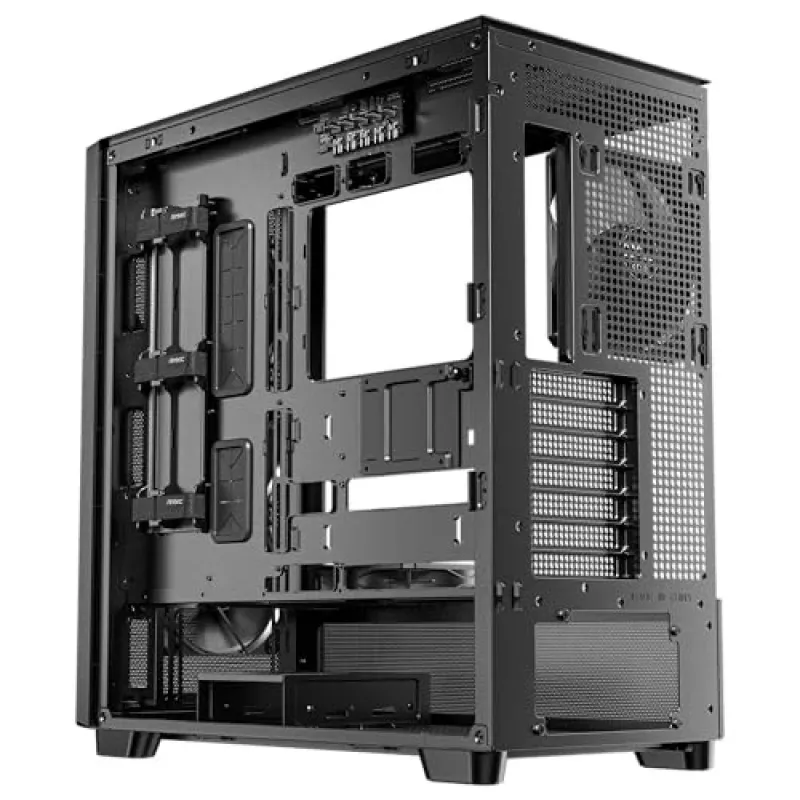Antec 0-761345-10133-2 Κουτί υπολογιστή Midi Tower Μαύρο Ξύλο