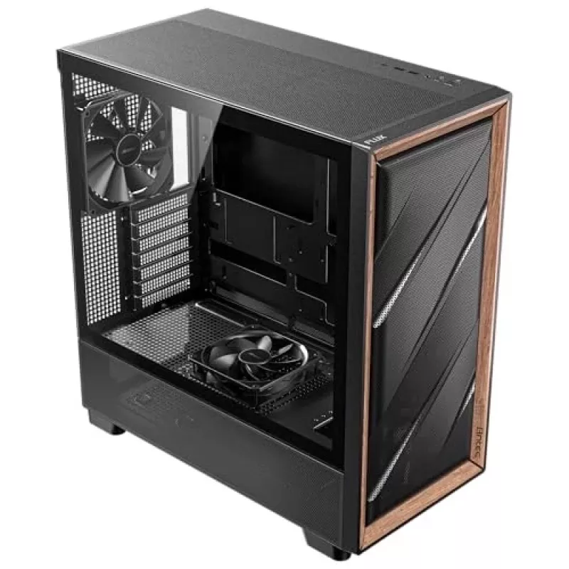 Antec 0-761345-10133-2 Κουτί υπολογιστή Midi Tower Μαύρο Ξύλο