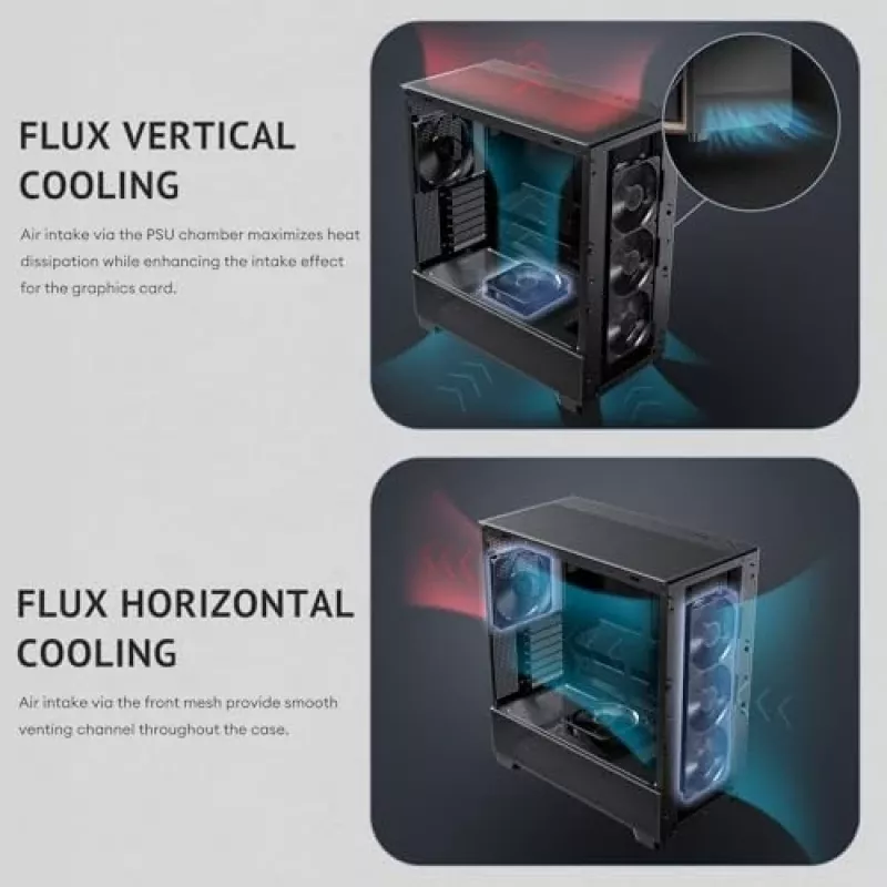 Antec 0-761345-10133-2 Κουτί υπολογιστή Midi Tower Μαύρο Ξύλο