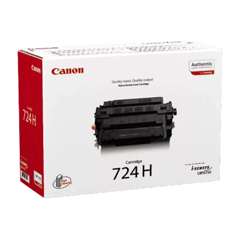 Canon CRG-724H τόνερ, 1 τεμ., γνήσιο, μαύρο