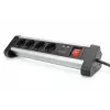 Πολύπριζο Digitus DA-70614 με 2x υποδοχές USB