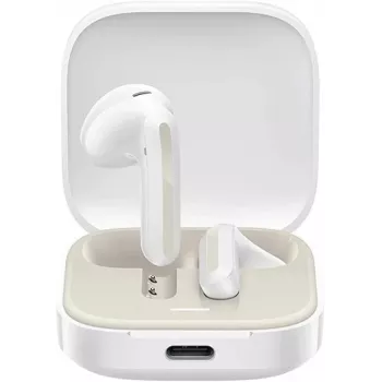 Xiaomi Redmi Buds 6 Active BHR8391GL ασύρματα ενδοωτιαία ακουστικά True Wireless, Bluetooth 5.4, IPX4, εμβέλεια έως 10 m, λευκά