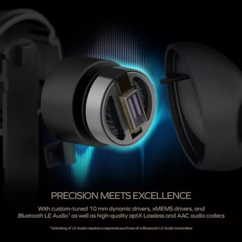Creative 51EF1160AA000 Aurvana Ace 2 In-Ear ασύρματα ακουστικά Bluetooth μαύρα