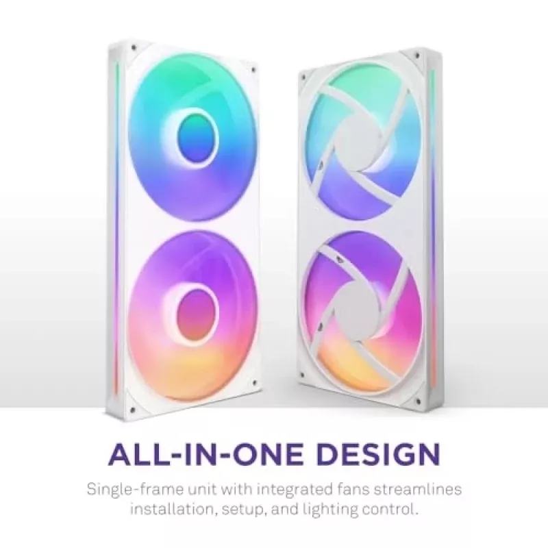 Ανεμιστήρας NZXT RF-U28HF-W1 140mm 2000 U/min 98.61 CFM Λευκό