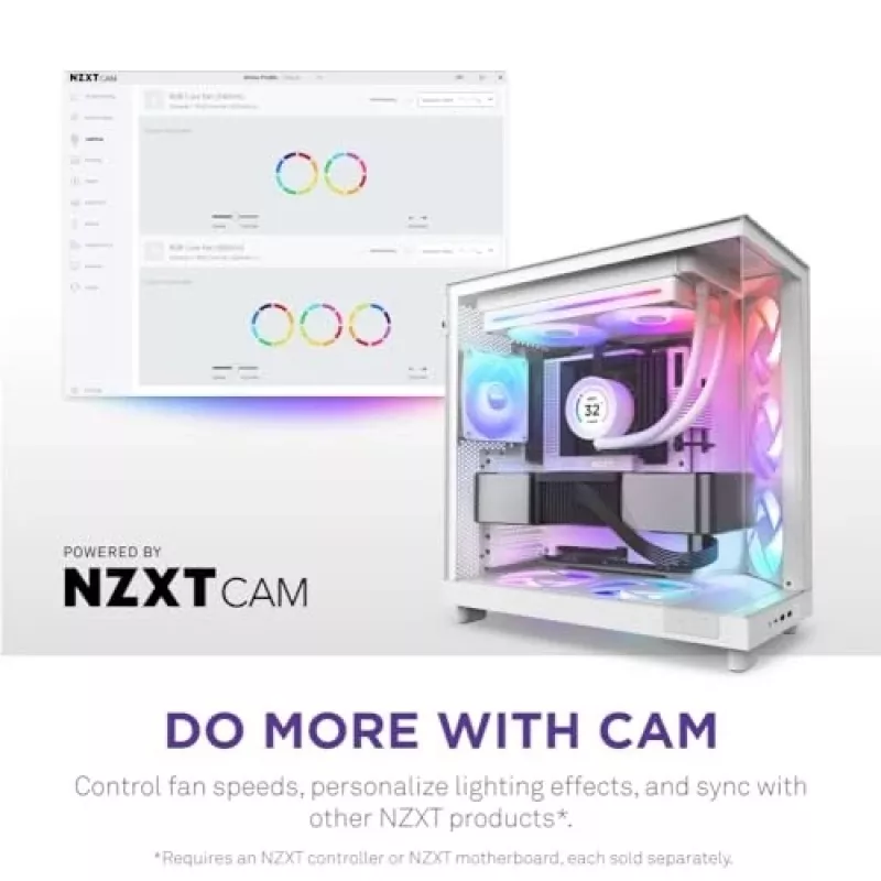 Ανεμιστήρας NZXT RF-U28HF-W1 140mm 2000 U/min 98.61 CFM Λευκό