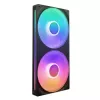 NZXT F280 RGB Core 140mm ARGB PWM Συσκευασία 2 τεμ. Μαύρο