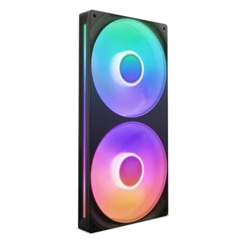 NZXT F280 RGB Core 140mm ARGB PWM Συσκευασία 2 τεμ. Μαύρο