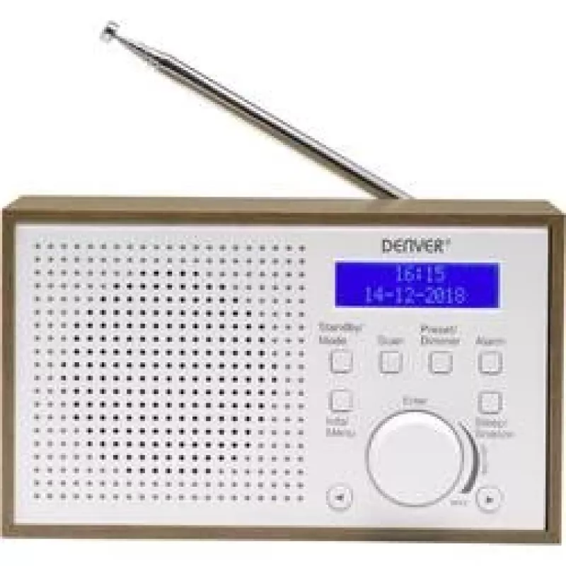 Ραδιόφωνο Denver DAB-46WHITE Internet Αναλογικό & Ψηφιακό
