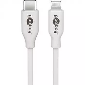 Καλώδιο Goobay 39446 USB USB 2.0 βύσμα USB-C βύσμα Apple Lightning 1m