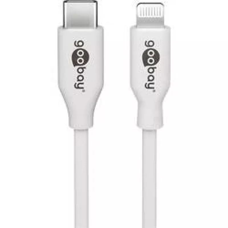 Καλώδιο Goobay 39446 USB USB 2.0 βύσμα USB-C βύσμα Apple Lightning 1m
