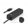 UNITEK Y-3089 Hub διασύνδεσης USB 3.2 Gen 1 (3.1 Gen 1) Type-A 5000 Mbit/s Μαύρο