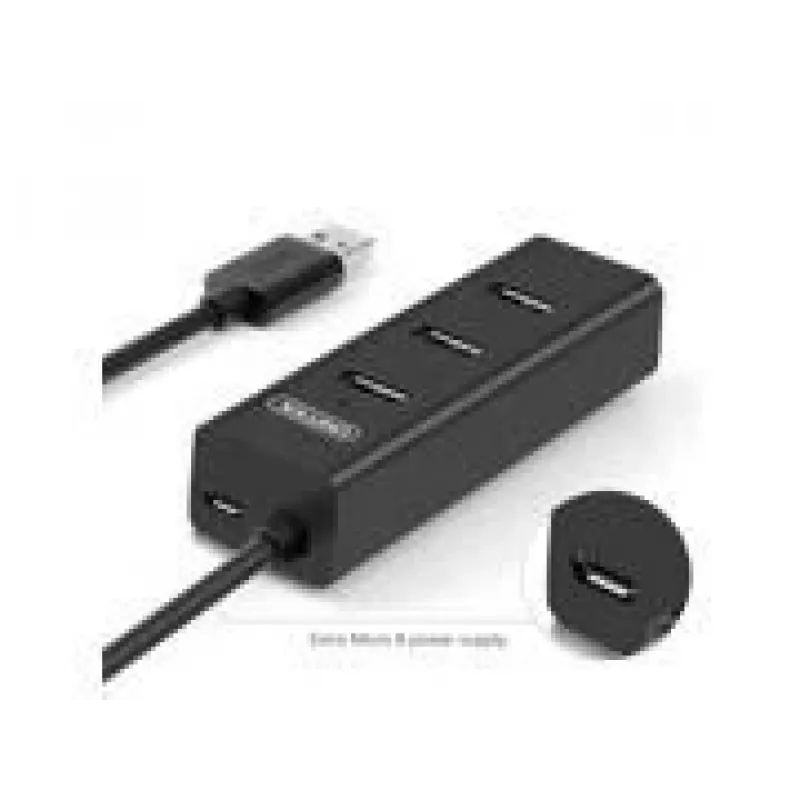 UNITEK Y-3089 Hub διασύνδεσης USB 3.2 Gen 1 (3.1 Gen 1) Type-A 5000 Mbit/s Μαύρο