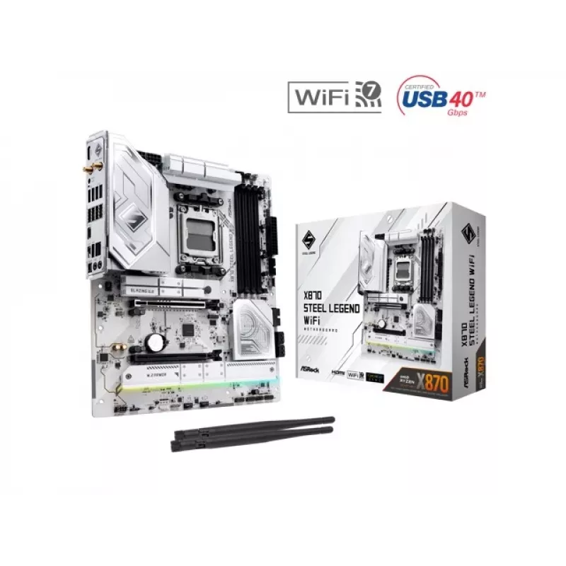 ASRock X870 Steel Legend WiFi AM5 ATX Μητρική