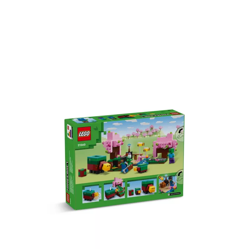 Lego 21260 Minecraft Cherry Blossom Garden σετ παιχνιδιού