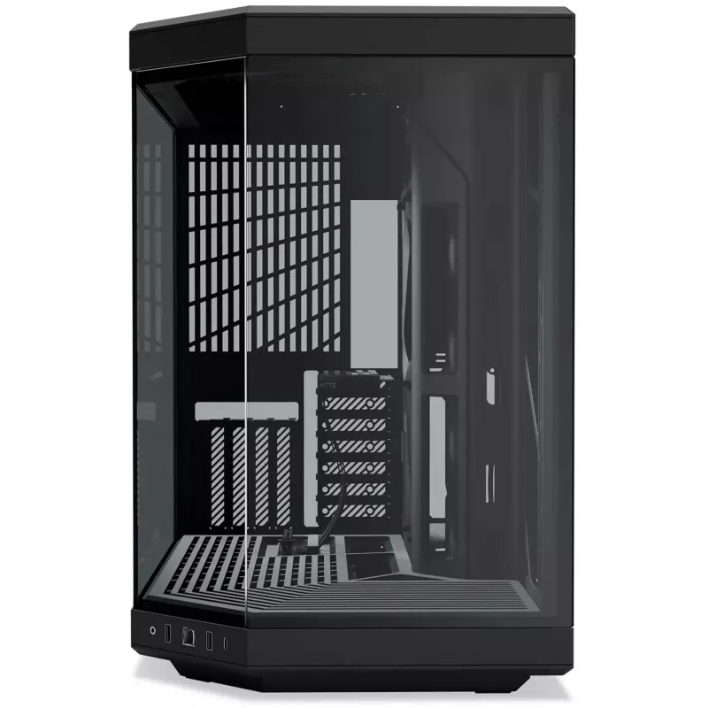 HYTE Y70 CS-HYTE-Y70-B κουτί υπολογιστή Midi Tower, E-ATX, σκληρυμένο γυαλί, Pitch Black