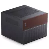 Jonsbo N4 Microtower Κουτί Μαύρο Ανθεκτικό Ατσάλι Συμπαγές Κουτί PC