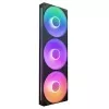 NZXT F360 RGB Core 360mm ARGB Συσκευασία 3 τεμ. Μαύρο