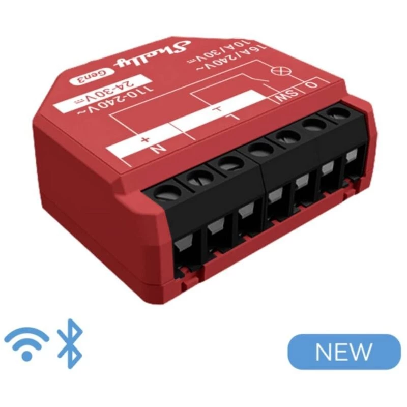 1PM Gen3 Dimmer Bluetooth, Wi-Fi - Shelly