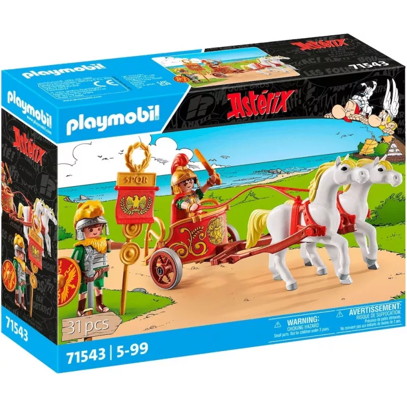 Σετ Asterix 71543 Ρωμαϊκό άρμα