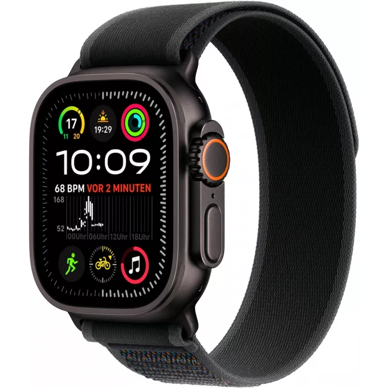 Apple Watch Ultra 2 GPS + Cellular 49mm μαύρο Titanium Case with μαύρο