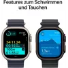 Apple Watch Ultra 2 GPS + Cellular 49mm μαύρο Titanium Case with μαύρο