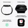 APPLE Watch Series 10 GPS 46 mm ασημί θήκη αλουμινίου με Blue Cloud Sport Loop