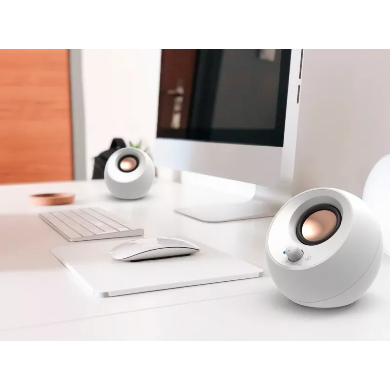 Creative Labs Pebble V3 Λευκό Ενσύρματο & Ασύρματο 10 W