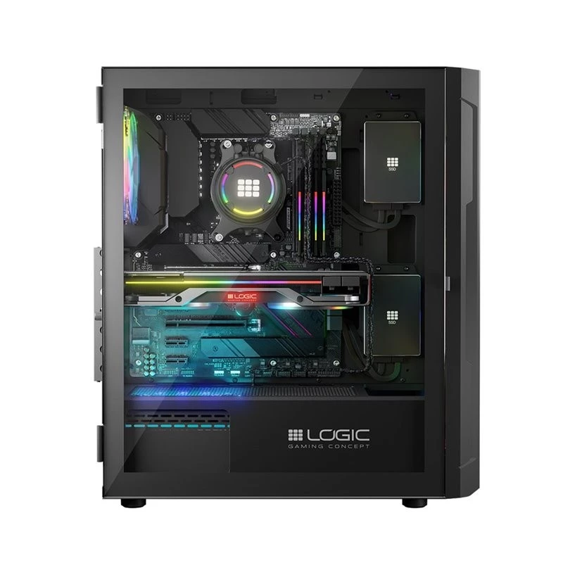 Κουτί υπολογιστή Logic ARAMIS ARGB MINIDI USB 3.0 Μαύρο