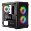 Κουτί υπολογιστή Logic Concept Portos Mini ARGB Micro ATX Μαύρο
