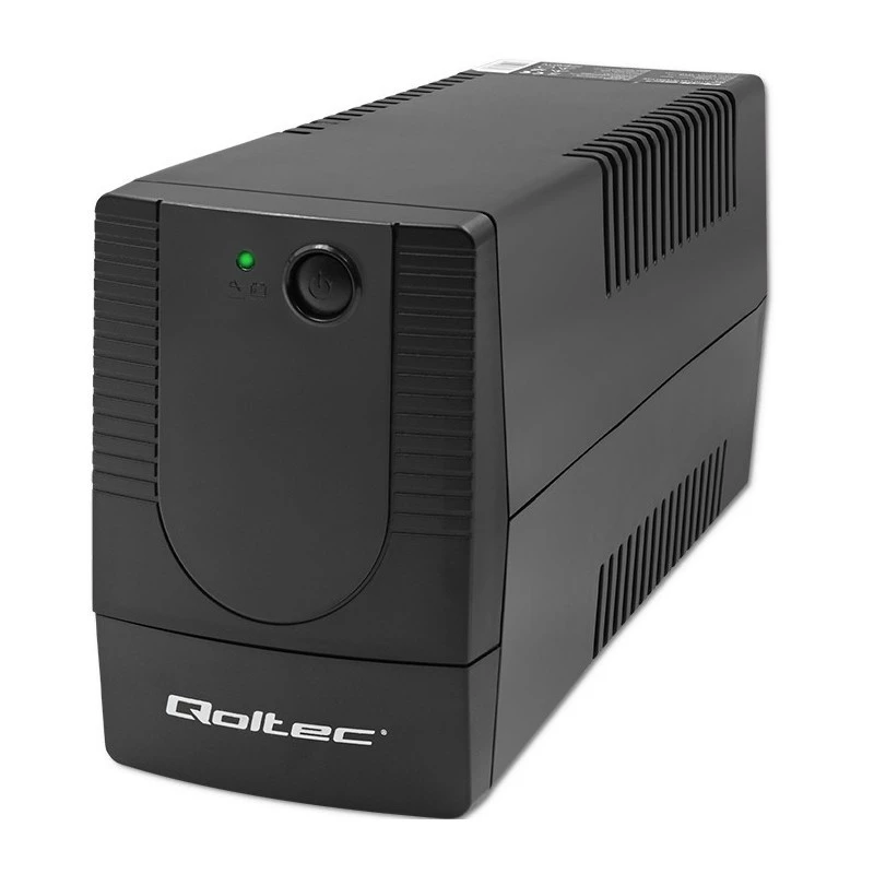 Qoltec 53772 UPS (αδιάλειπτη παροχή ισχύος) Line-Interactive 0,65 kVA 360 W 1 έξοδος AC